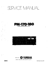 Yamaha PM-170 - Service Manual 
